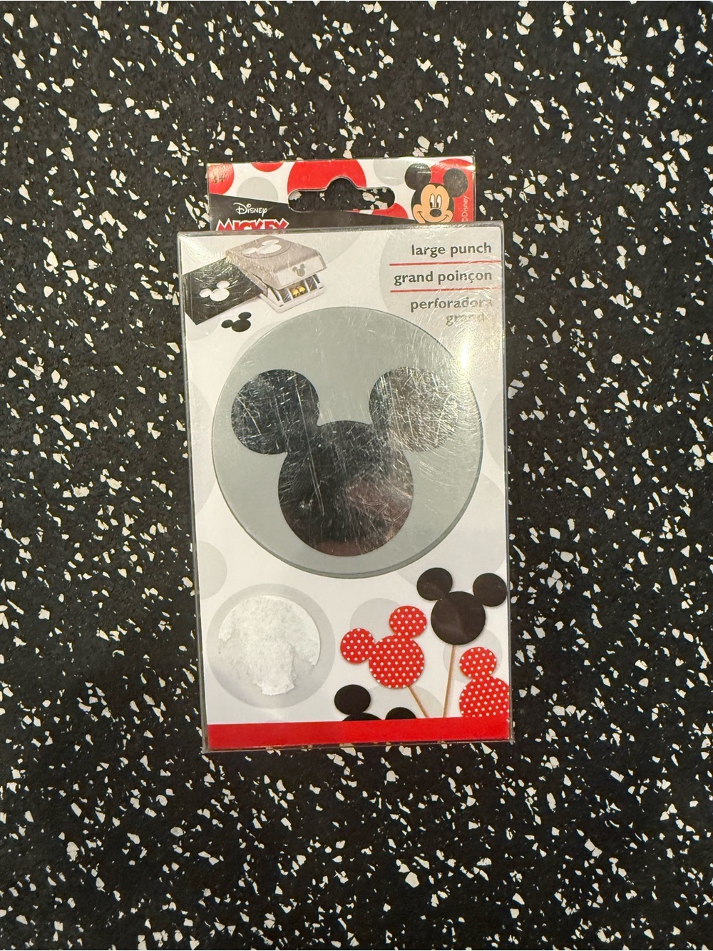 EK American Crafts Mickey Mouse Disney Large Paper Punch craft crafting decor